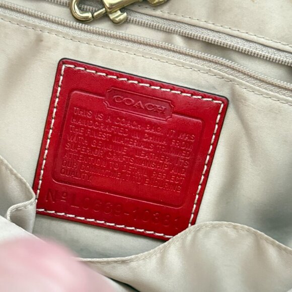 Coach 65th Anniversary Tote Purse - Picture 12 of 13